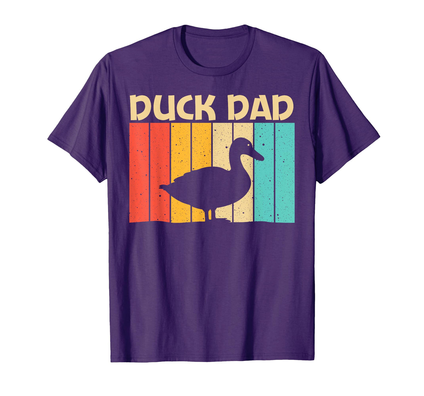 Funny Duck Design For Dad Father Duck Farmer Hunting Lovers T-Shirt