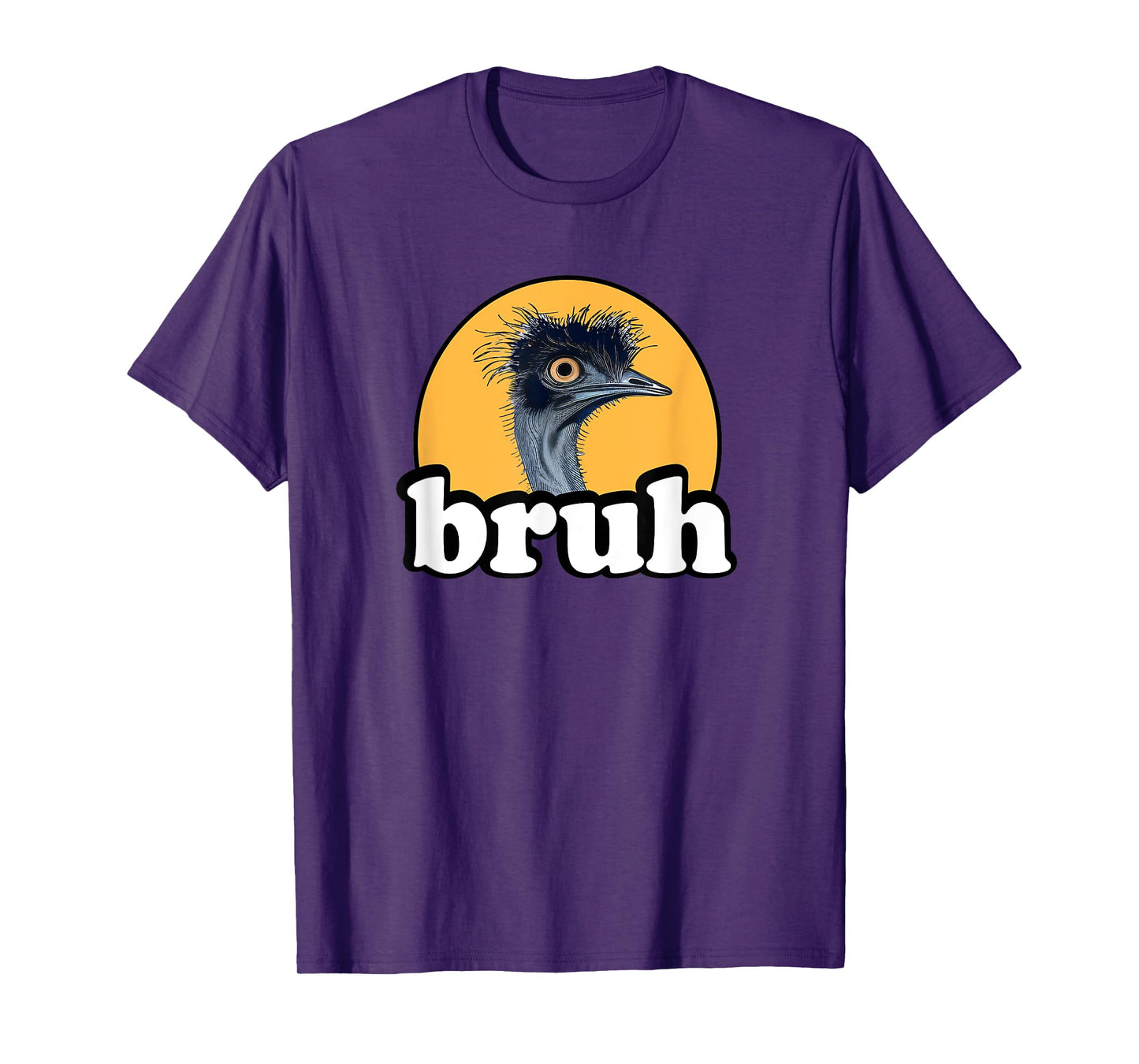 Zookeeper Funny Bruh Kids Flightless Bird Emu Lover T-Shirt