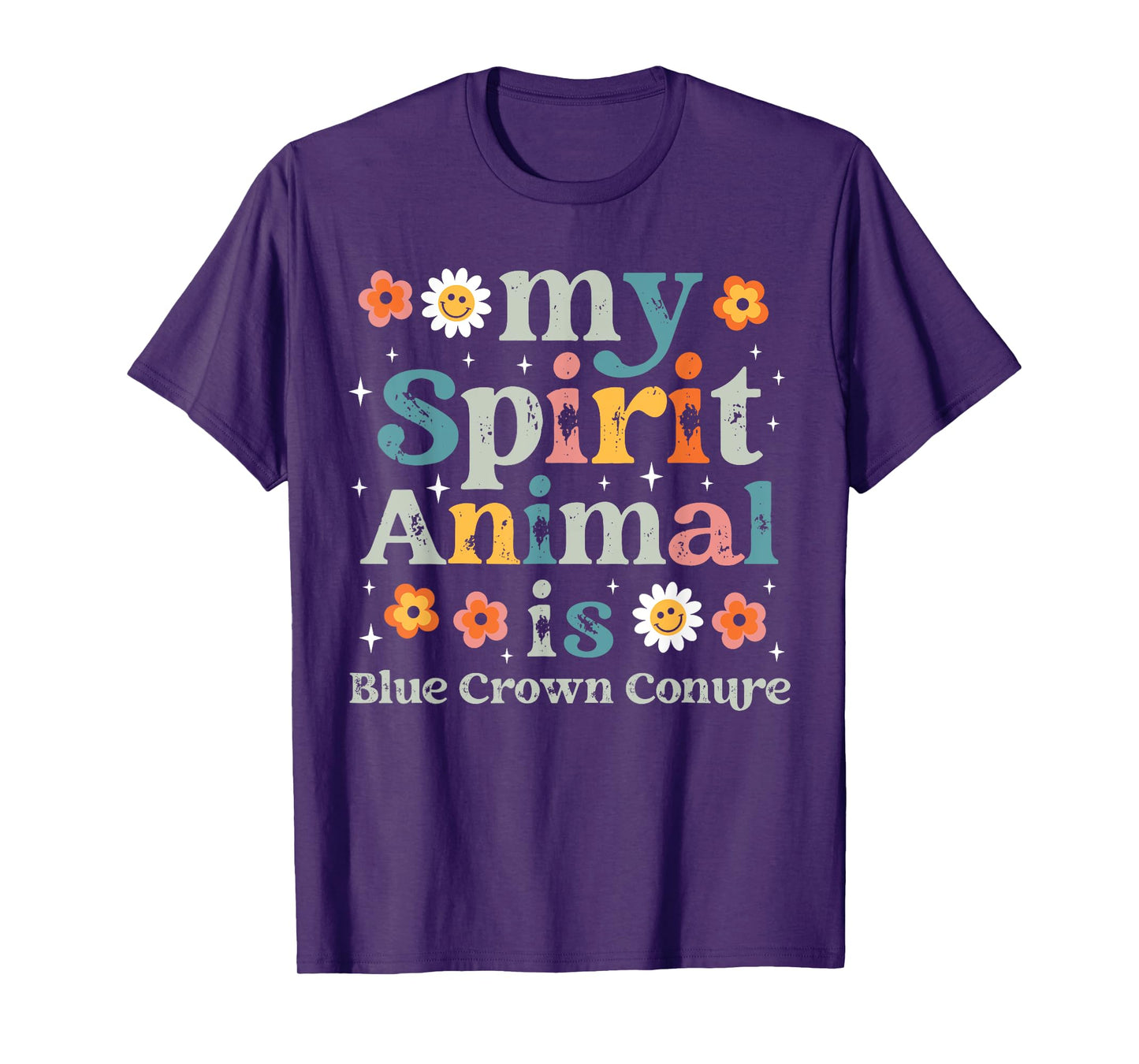 My Spirit Animal is Blue Crown Conure T-Shirt