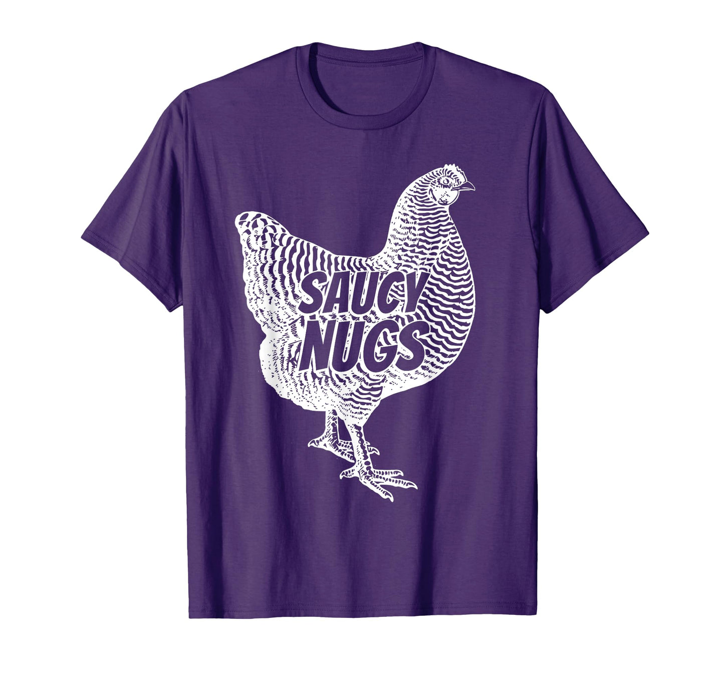Funny Saucy Nugs Chicken Boneless Wings T-Shirt