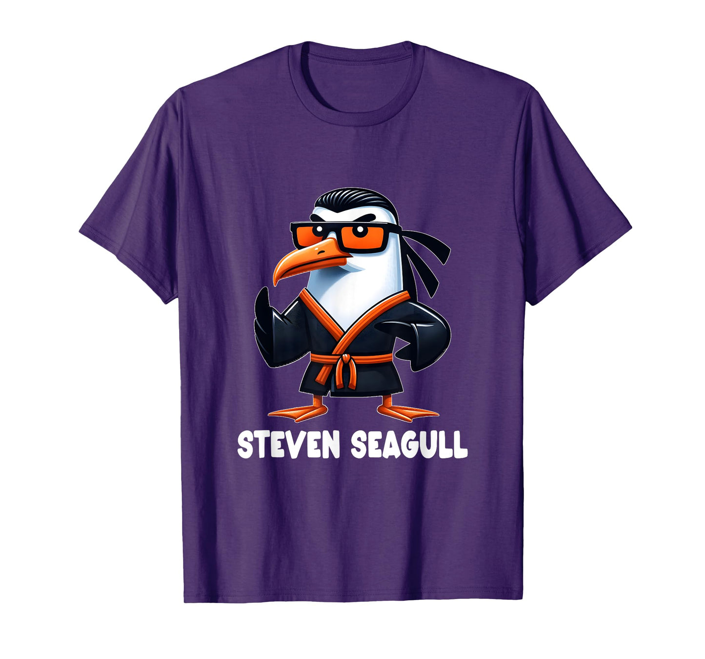 Steven Seagull Funny Martial Arts Lover T-Shirt T-Shirt