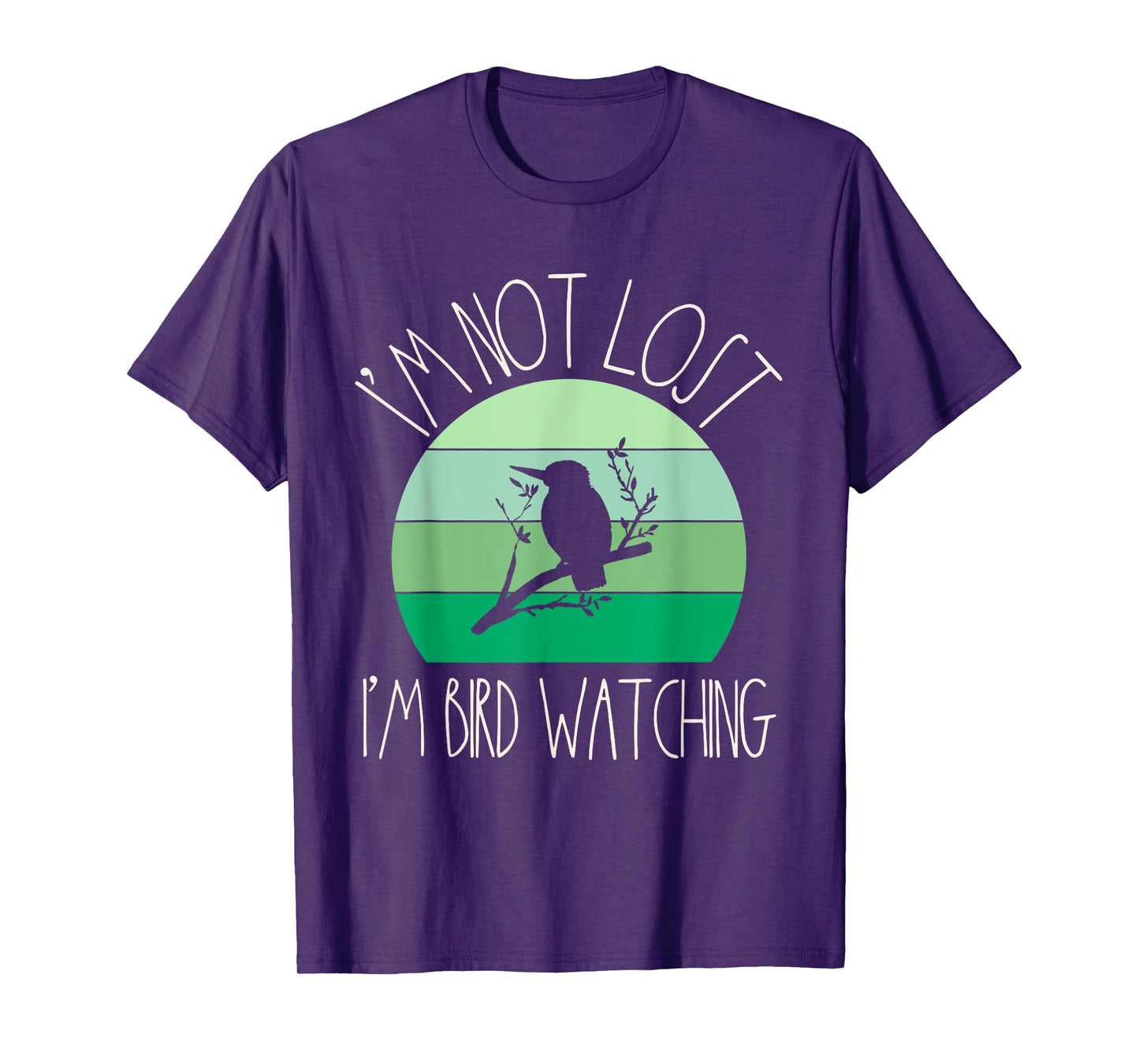 Funny Birder Retro Women Birding Ornithology Bird Watcher T-Shirt