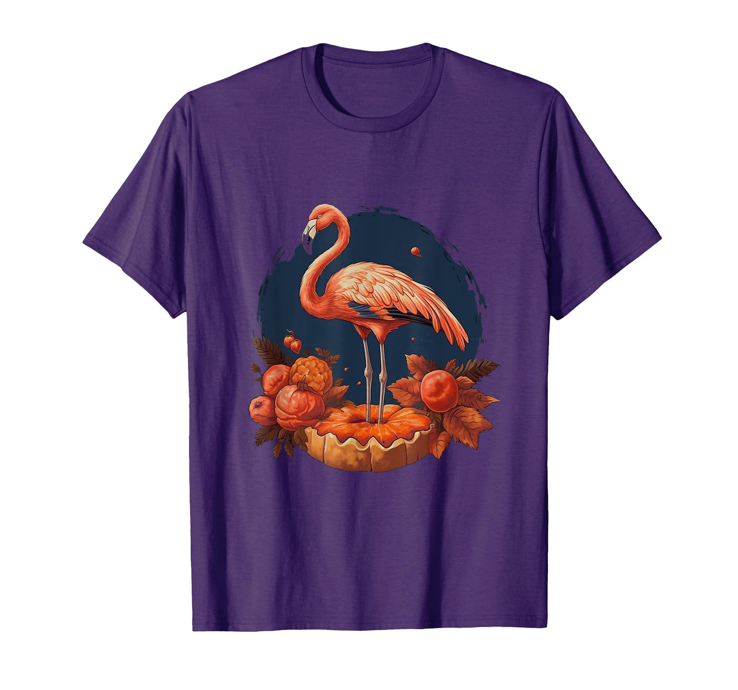 Turkey Pumpkin Pie Thanksgiving Day Autumn Men Women Kids T-Shirt