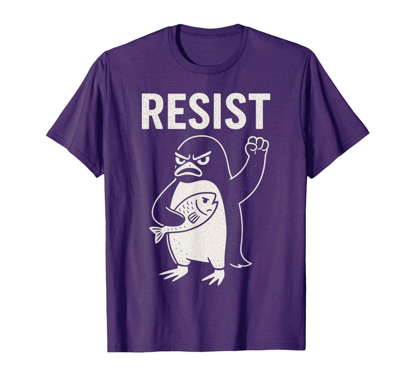 Penguin Resist Penguins Protest T-Shirt