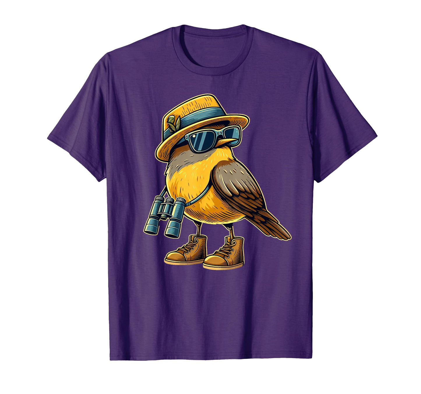 Bird Nerd Funny Bird Watching Birding Bird Lover Watcher T-Shirt