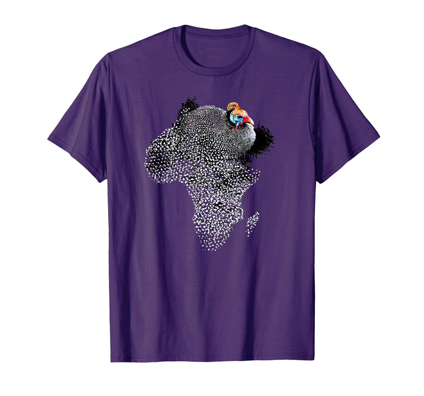 Cute Bird Shirt, Guinea Fowl T Shirt T-Shirt