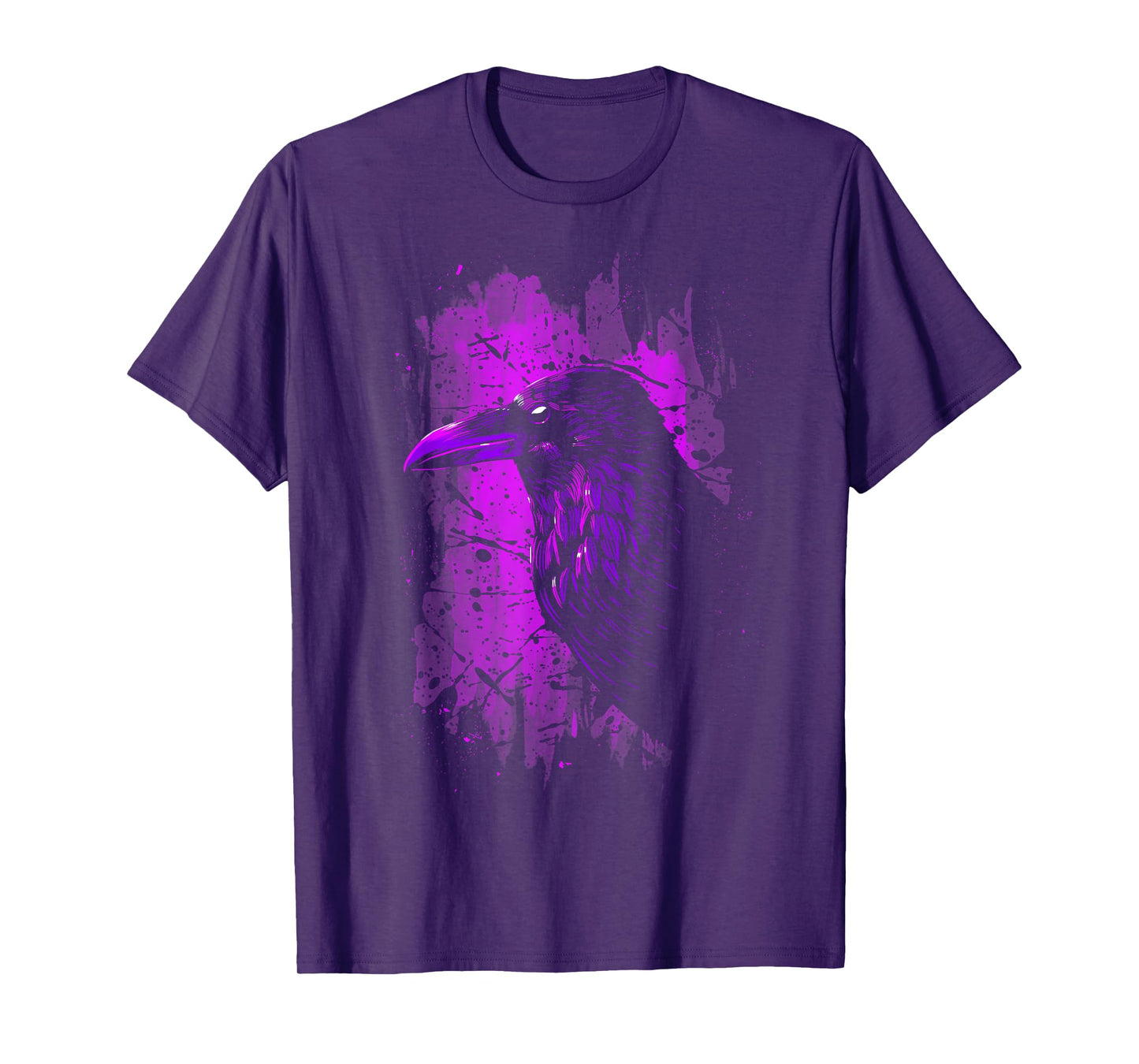 Crow purple colour T-Shirt