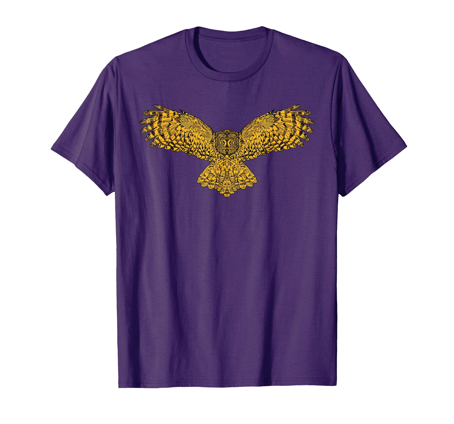 Cute Night Owl Bird Lover Gift Men Women Kids Mom Dad Teens T-Shirt