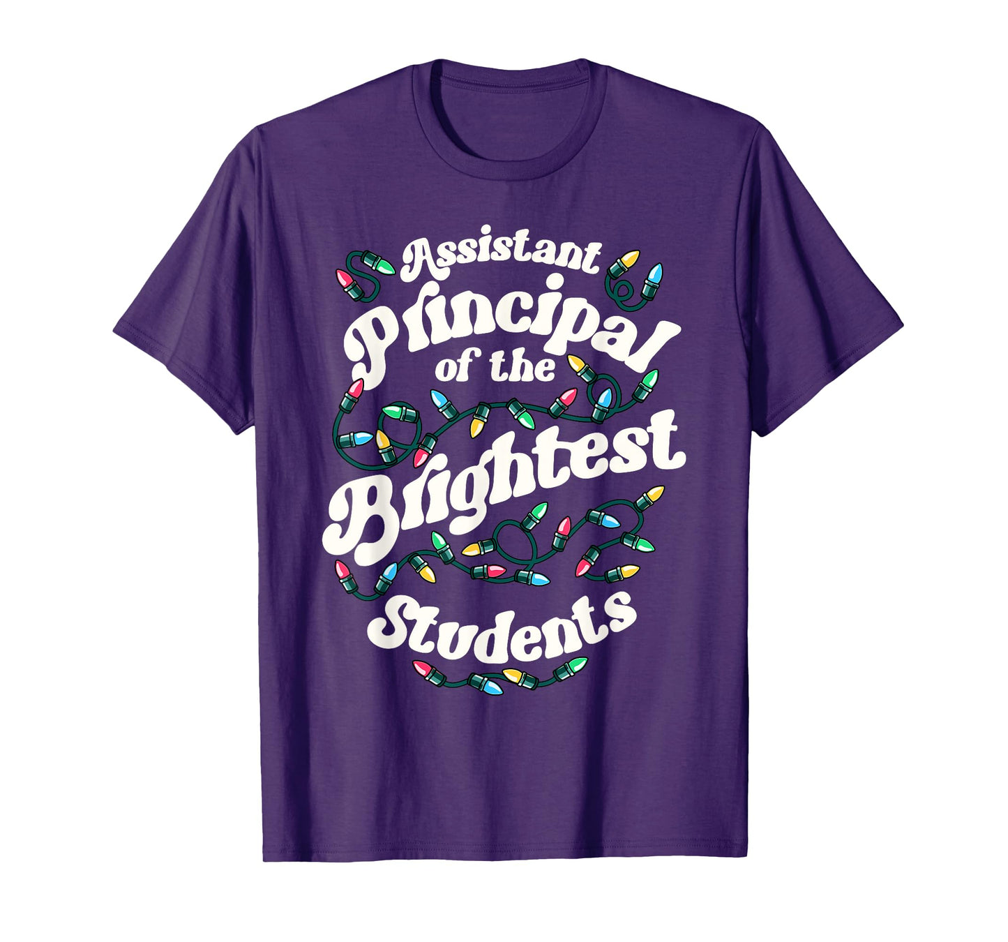 Assistant Principal Of The Brightest Students Xmas Christmas T-Shirt
