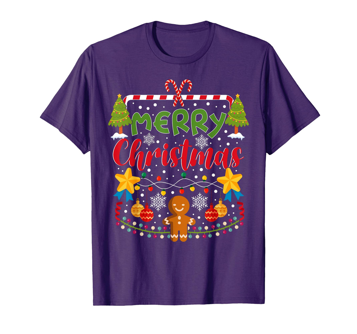 Merry Christmas gingerbread Matching Family Merry Christmas T-Shirt