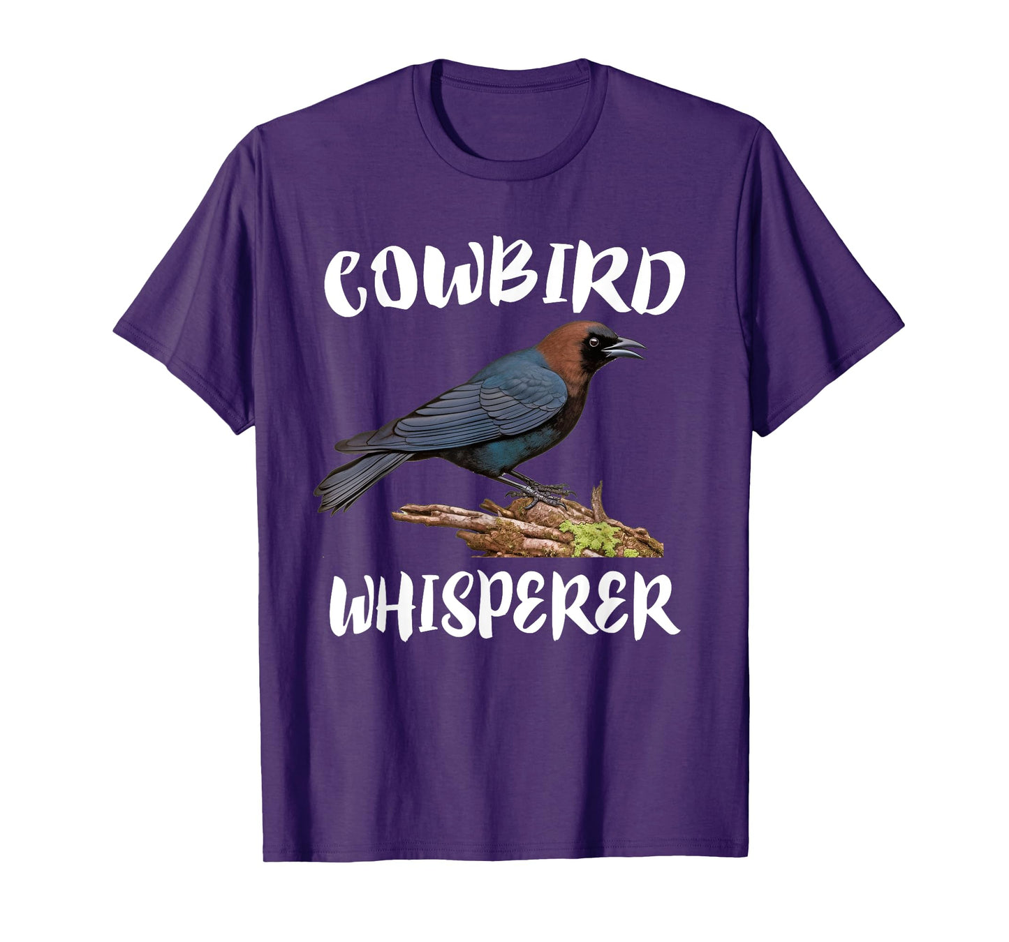 Cowbird Whisperer Bird Birding T-Shirt