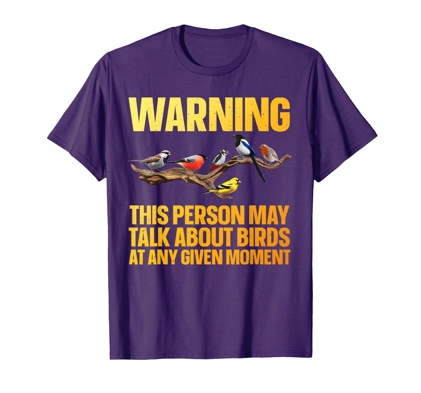 Funny Bird Watching Art For Men Women Bird Watcher Birding T-Shirt