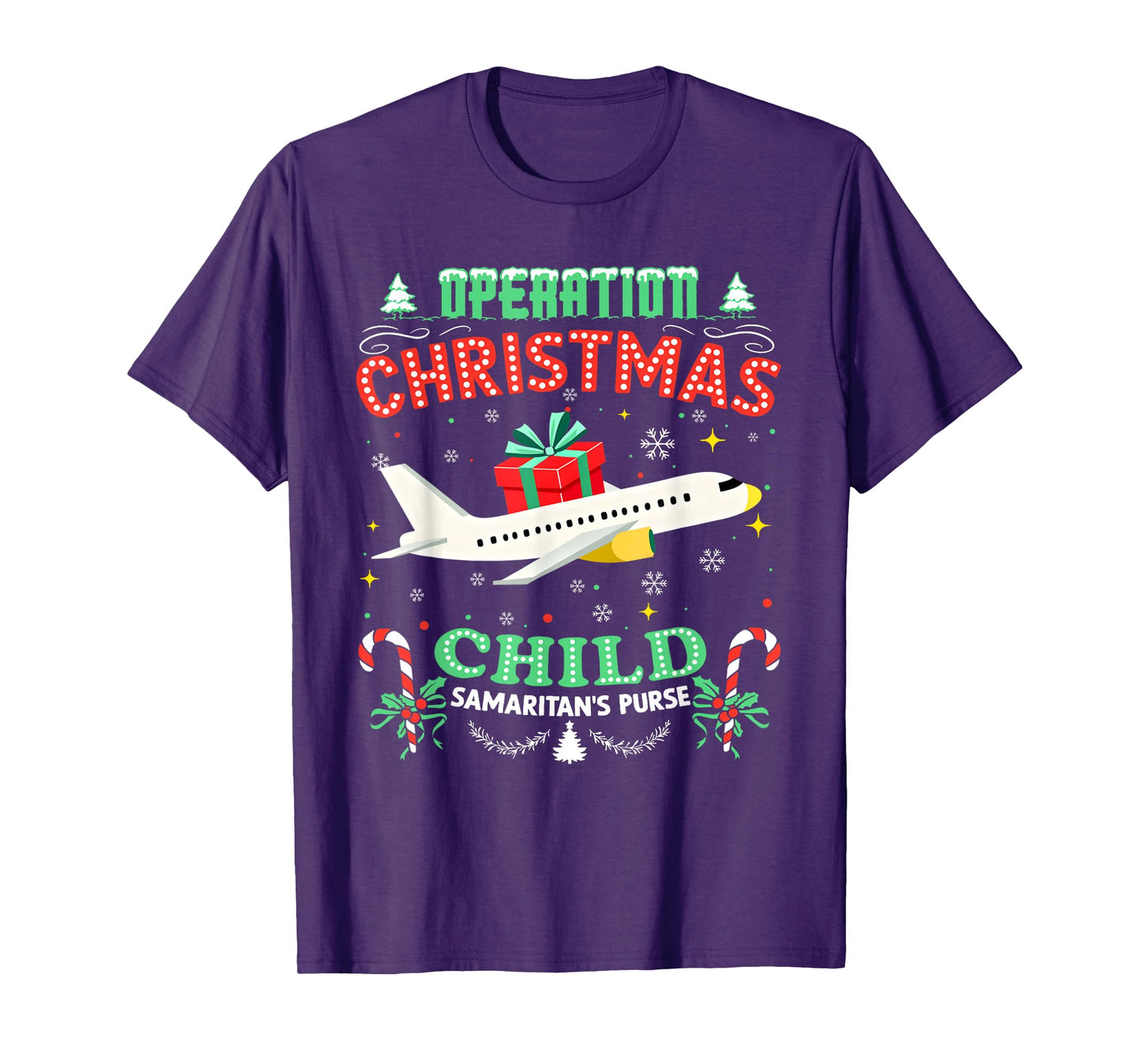 Operation Christmas Child Funny Family Matching Xmas T-Shirt