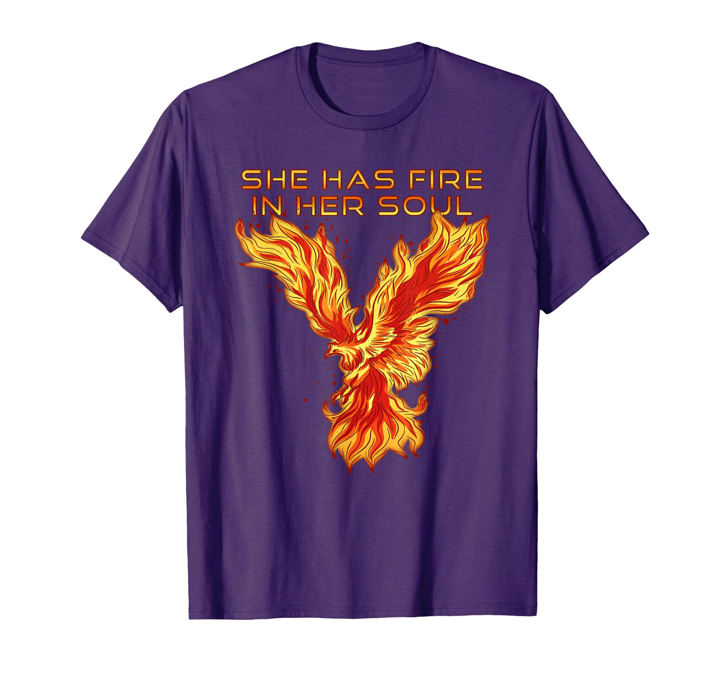 Phoenix Bird She Has Fire In Her Soul T-Shirt