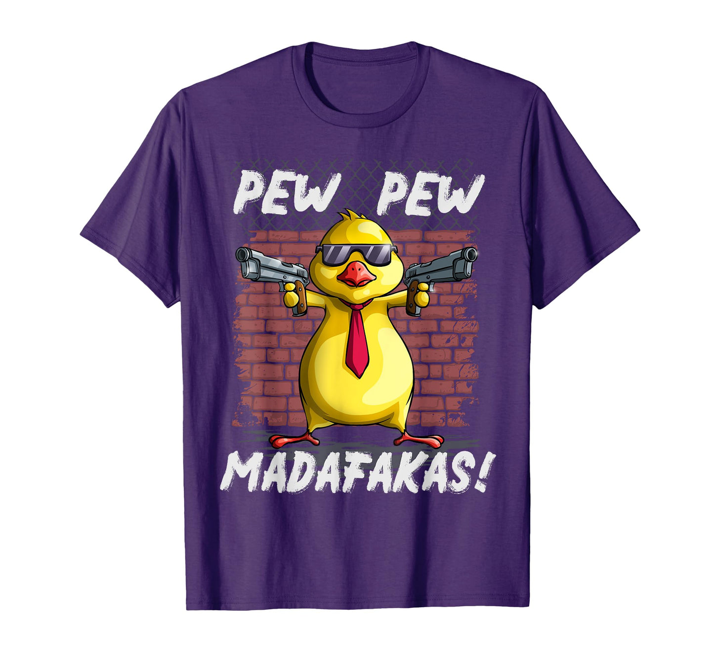 Funny Chicks PewPewPew Madafakas Crazy Chick Pew Gift T-Shirt
