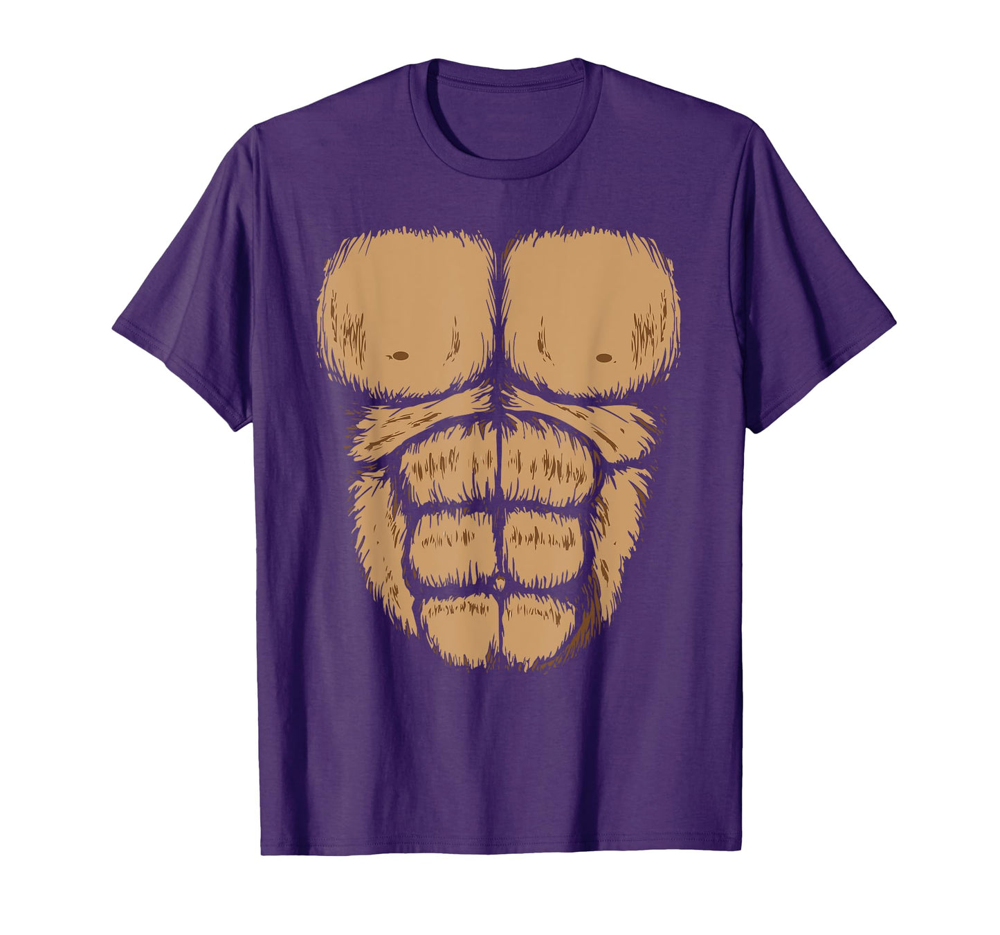 Halloween Gorilla Chest Costume Shirt | Funny Monkey Gift T-Shirt