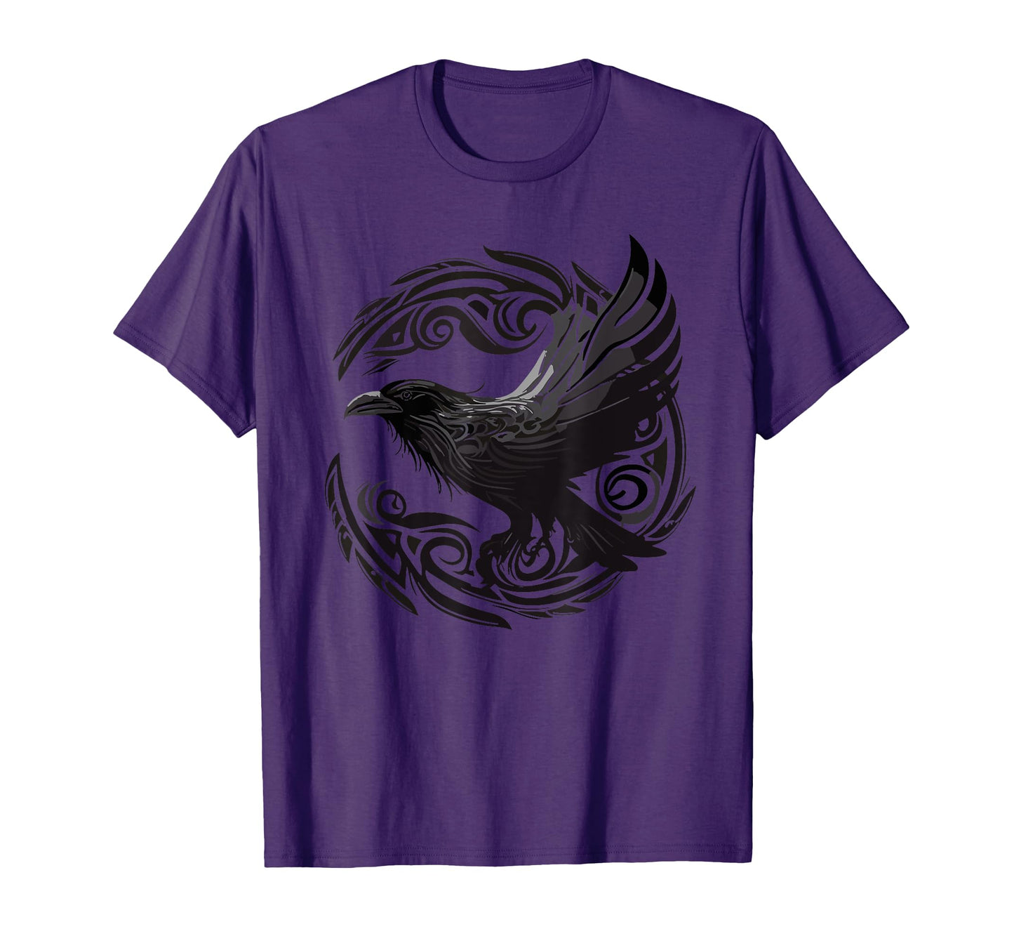 Crow Raven Norse Mythology Viking Vikings Nordic Bird T-Shirt