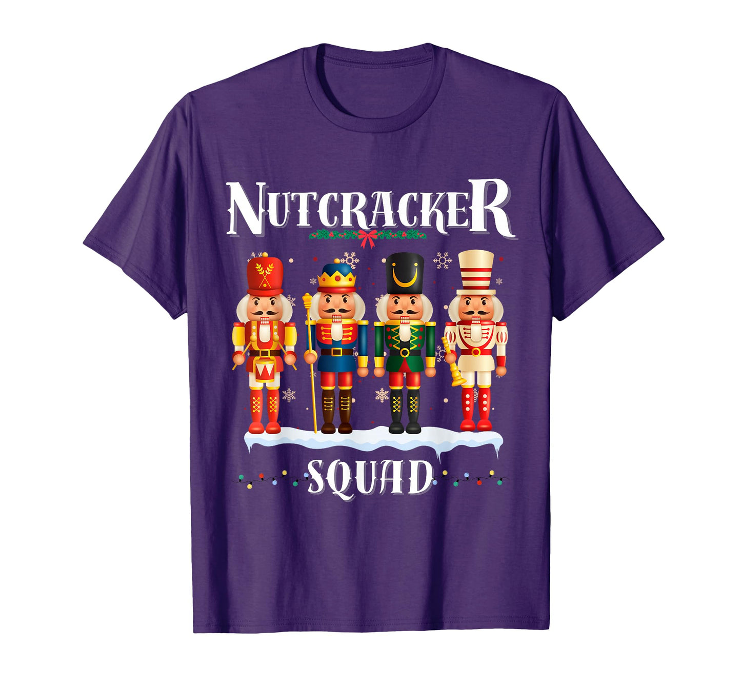 Nutcracker Squad Christmas Pajama Holiday Fun Festive boys T-Shirt