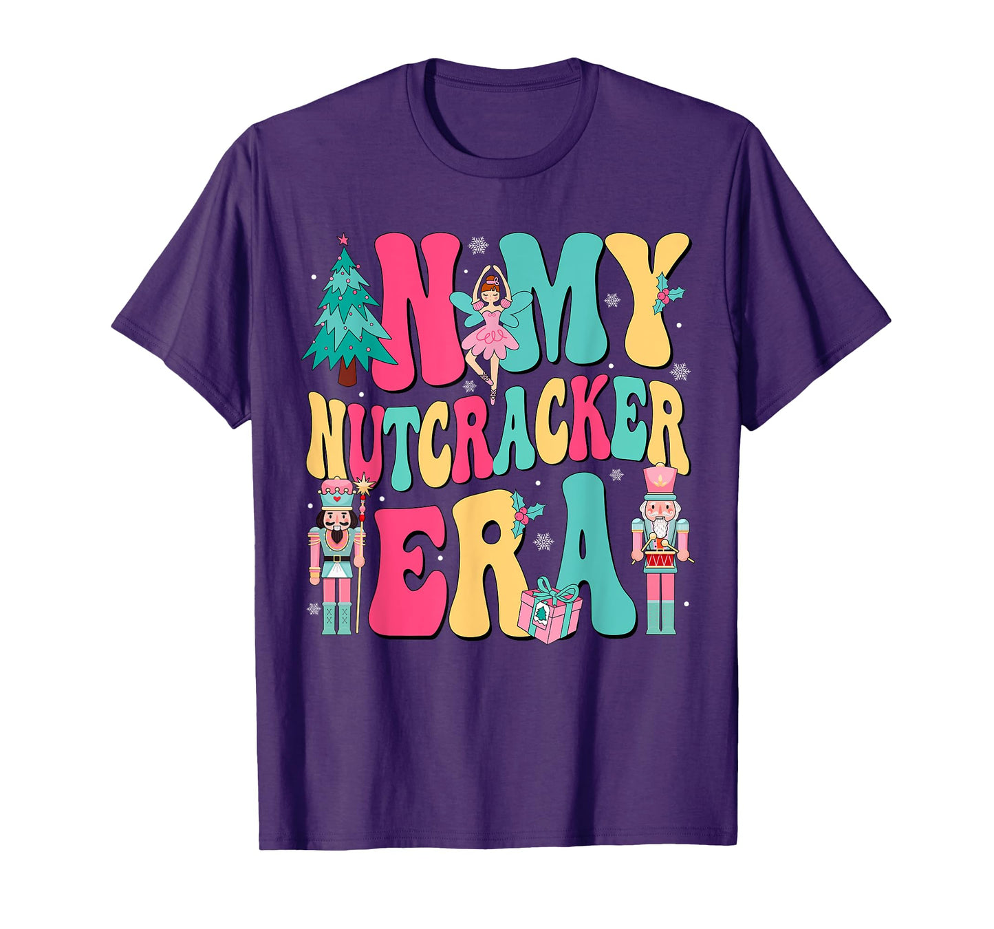Pink Nutcracker Squad In My Nutcracker Era Pink Christmas T-Shirt