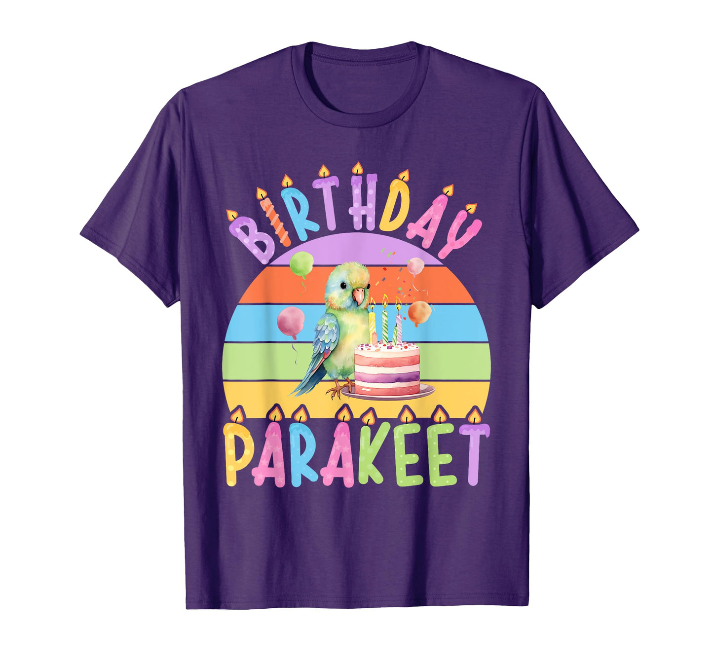 Birthday Parakeet T-Shirt