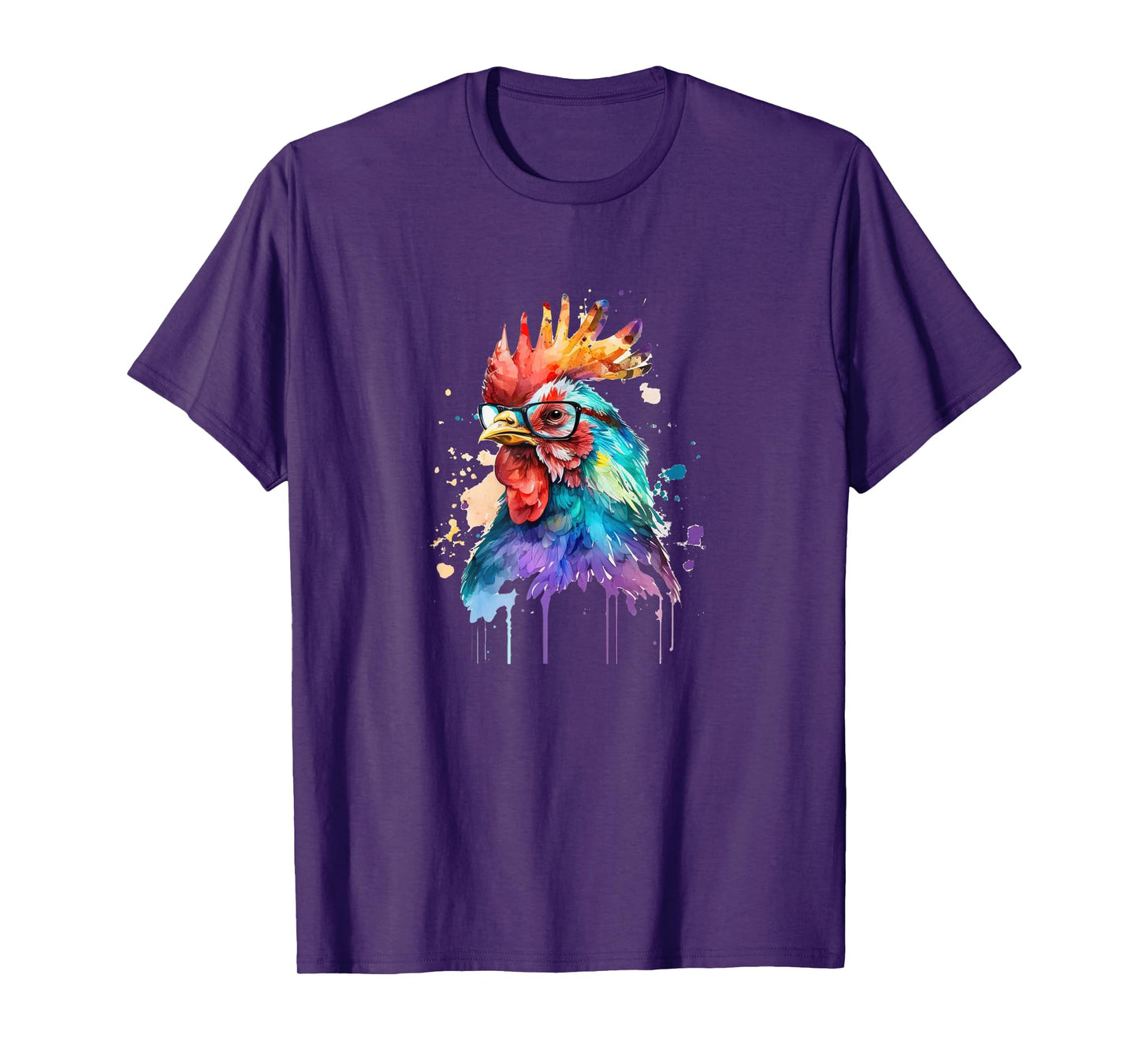 Cute Farm Chicken Lovers Motif Funny Country Design Chicken T-Shirt