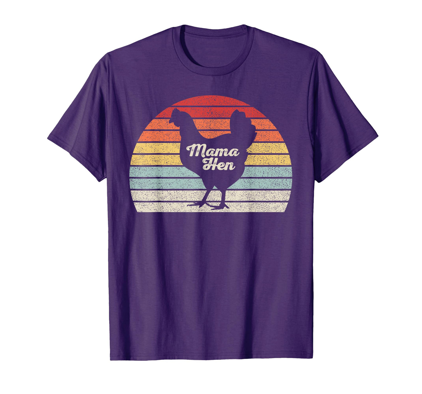 Vintage Retro Mother's Day Mama Hen Chicken Mom Farm T-Shirt