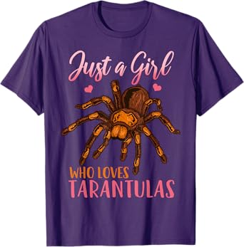 Tarantula Just A Girl Who Loves Tarantulas T-Shirt