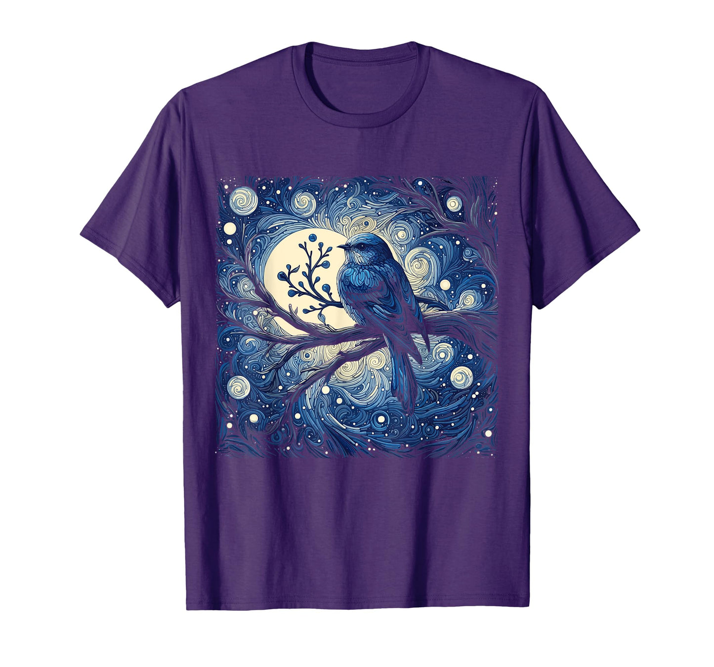 Patience Bluebird of Happiness Blue Bird Eastern Bluebird T-Shirt