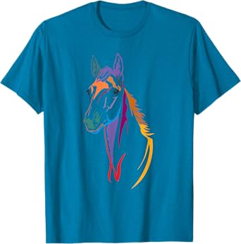 Horse T-shirt, riding t-shirt, women's horse shirt for rider T-Shirt