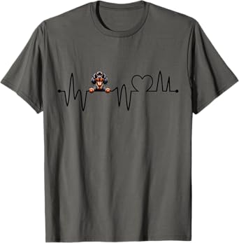 Gordon Setter Heartbeat - Men Women Kids Gordon Lover T-Shirt