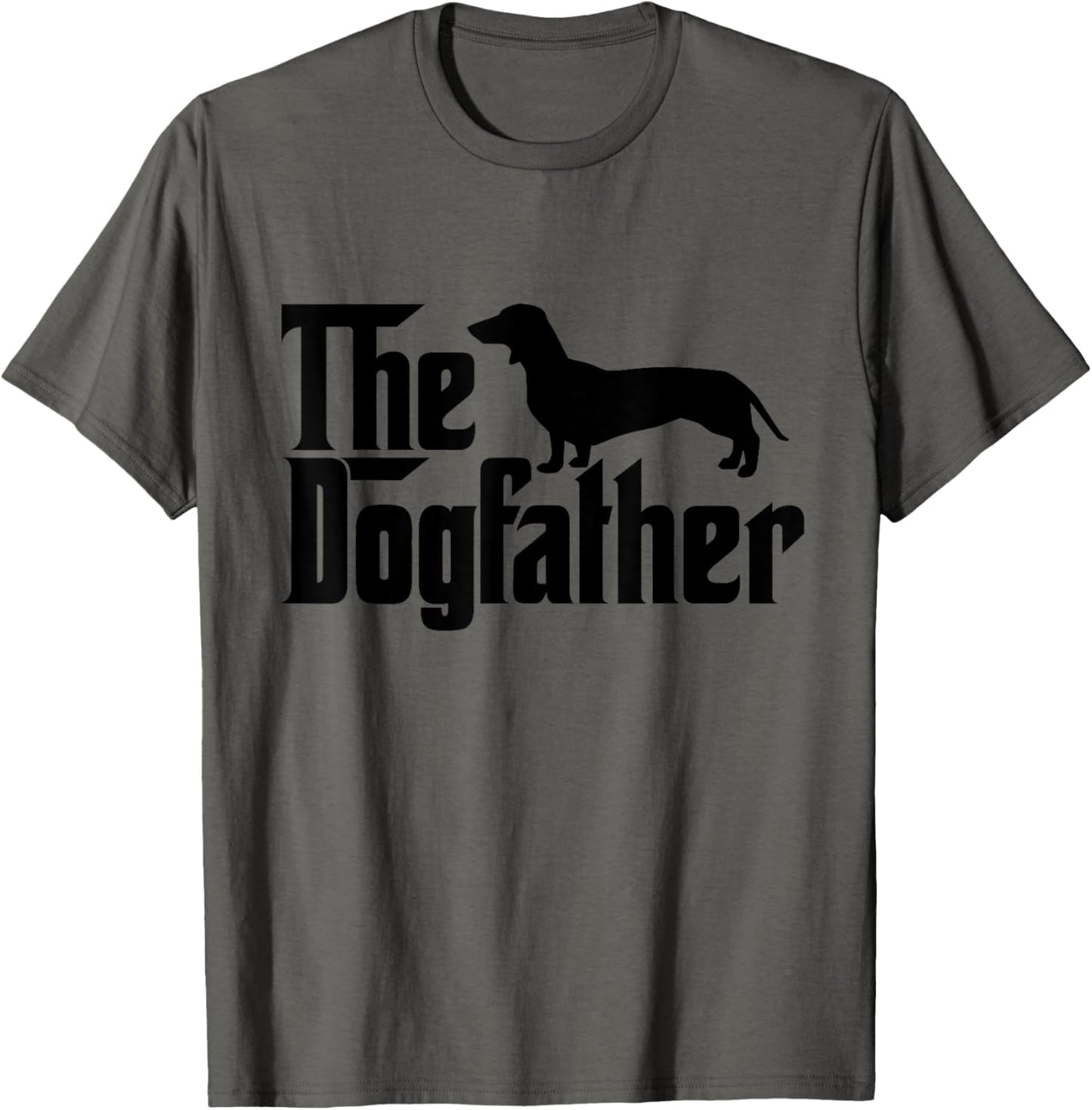 The Dogfather Dachshund Wiener Dog Funny Father Dog Lover T-Shirt