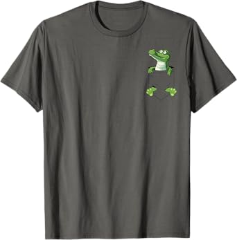 Funny Alligator lover Pet Cute Florida Alligator in a Pocket T-Shirt