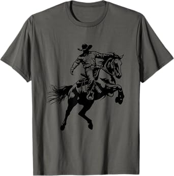 Western Cowboy Howdy Rodeo Southern Vintage Mens & Womens T-Shirt
