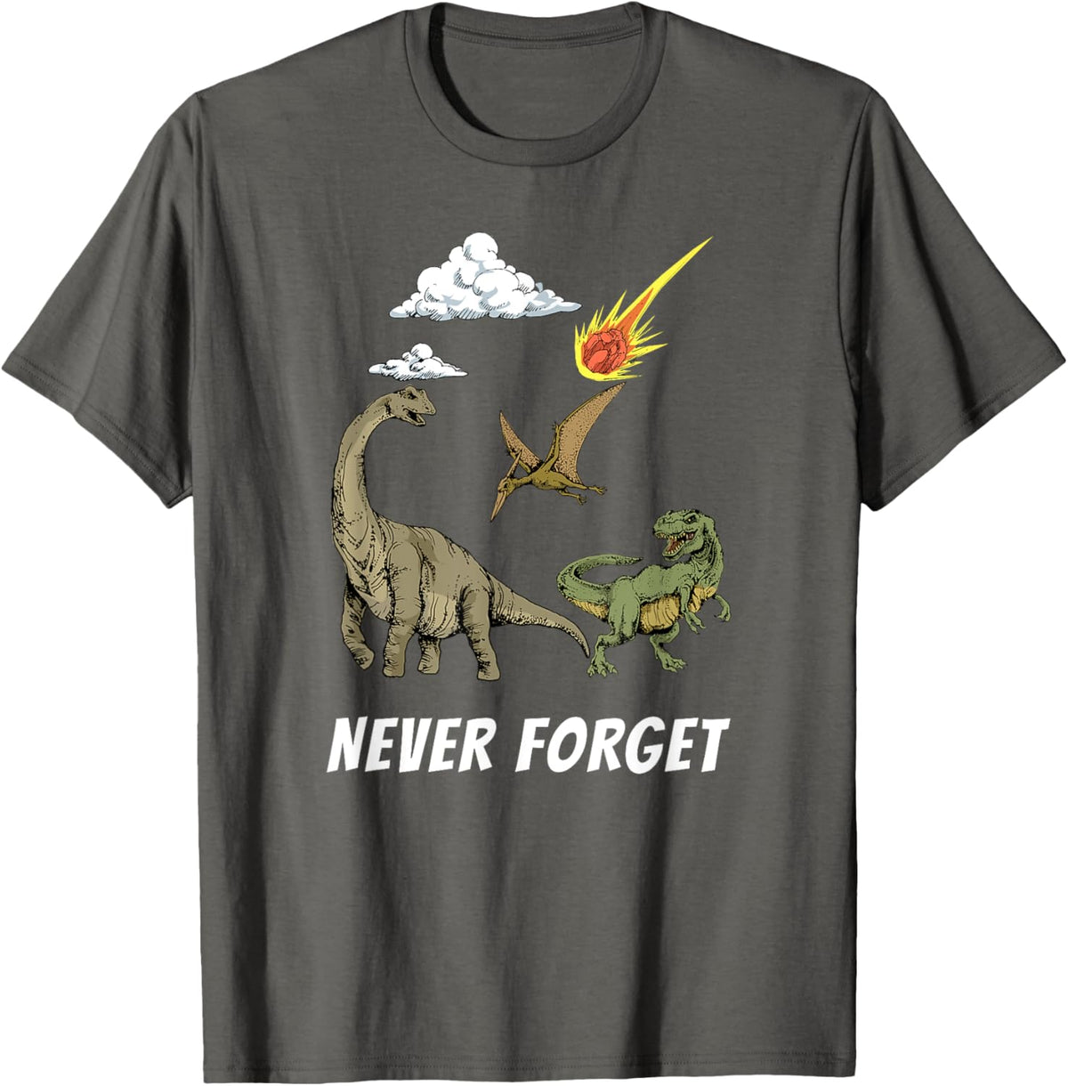 Never Forget Dinosaur T Shirt T-Shirt