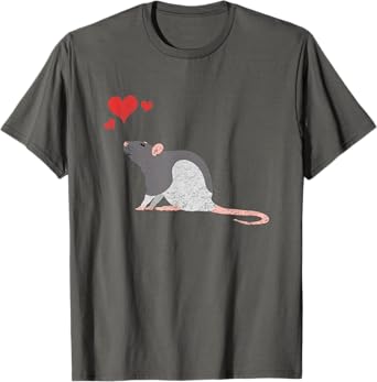 Cute Rat Lover Pet Mouse or Rodent Gift T-Shirt
