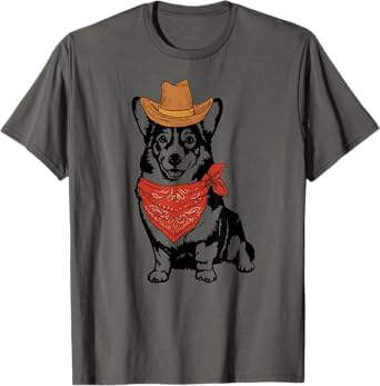 Cowboy corgi T-Shirt
