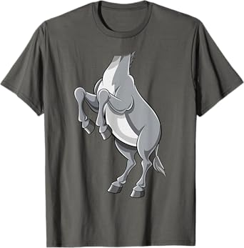 Donkey Shirt Adult Kids Men Women Donkey Costume T-Shirt