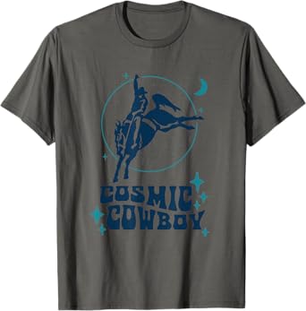 Cosmic Cowboy, Rodeo Horse For Men Women Horse Barrel Racing T-Shirt
