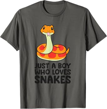 Just a Boy Who Loves Snakes T-Shirt