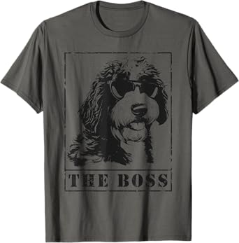 The Funny Sheepadoodle Boss Mom Dad Dog Lover T-Shirt