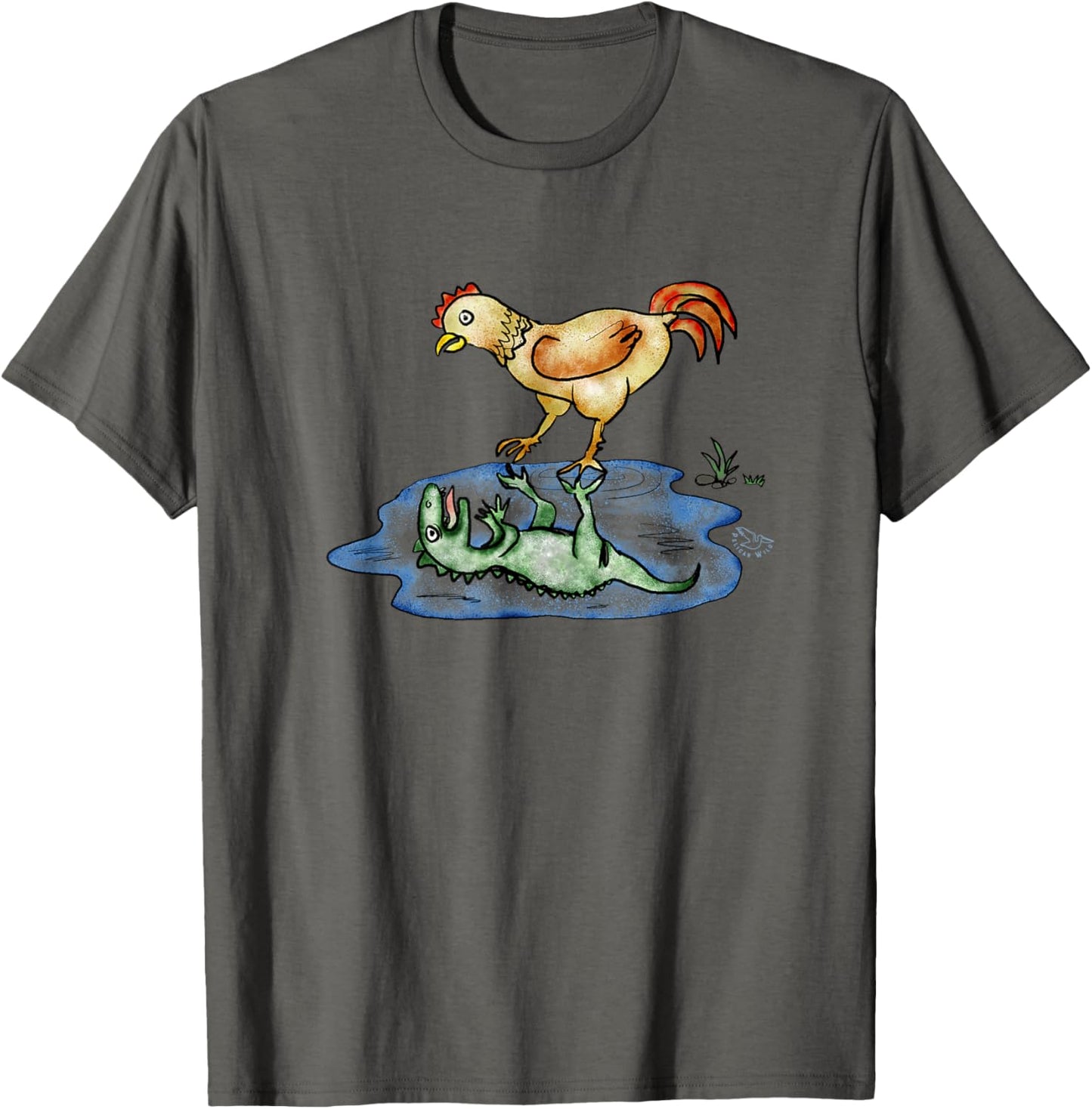 Chicken Dinosaur Funny Evolution T-Shirt Science Lover Shirt T-Shirt