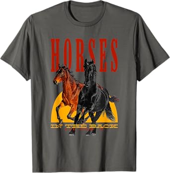 Lil Nas X Official Horses in the Back T-Shirt