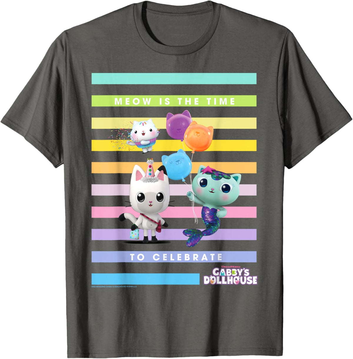 DreamWorks Gabby's Dollhouse Time to Celebrate T-Shirt