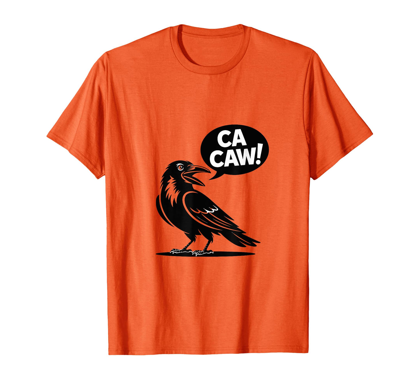 Funny Blackbird Crow Ca Caw Bird Watching T-Shirt