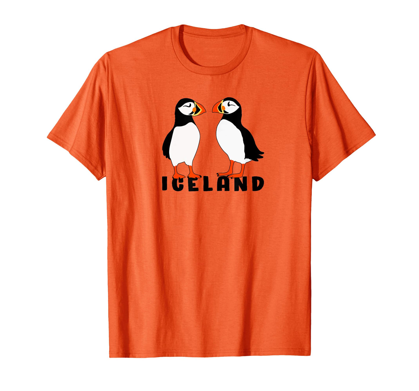 Two Cute puffins from Iceland T-Shirt