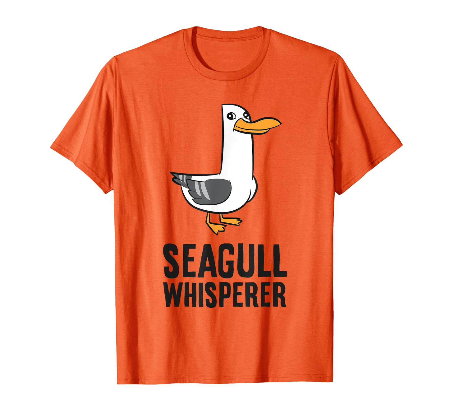 Seagull Bird Ocean Funny Seabird Seagull Whisperer T-Shirt