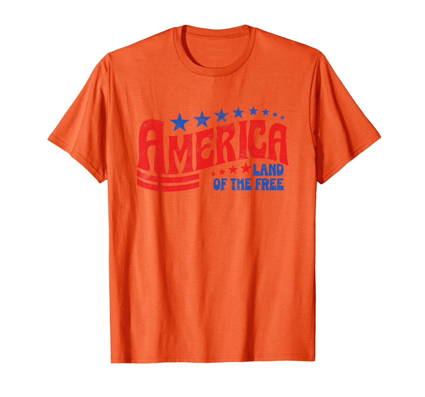 America 1776 Land Of The Free Patriotic Freedom 4th Of July T-Shirt