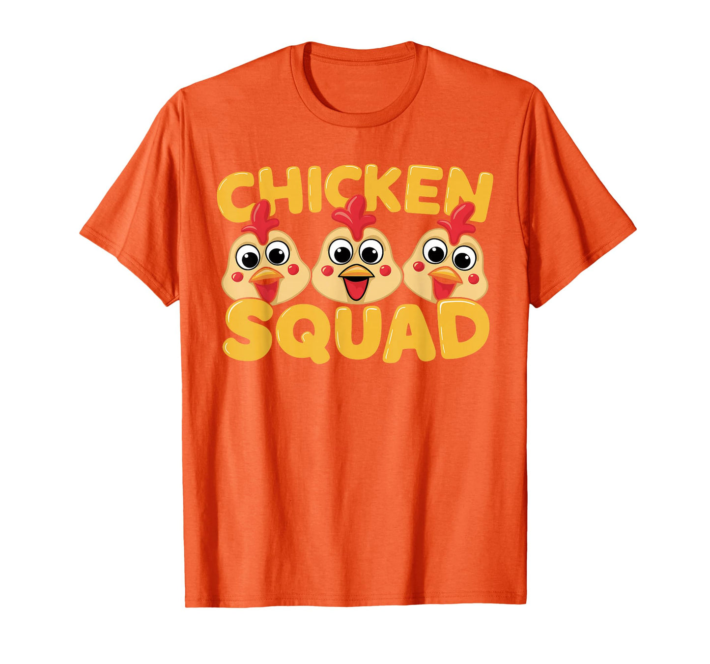 Kids Chicken Shirts for Chicken Lovers Chicken Squad T-Shirt | Kids Chicken T-Shirt