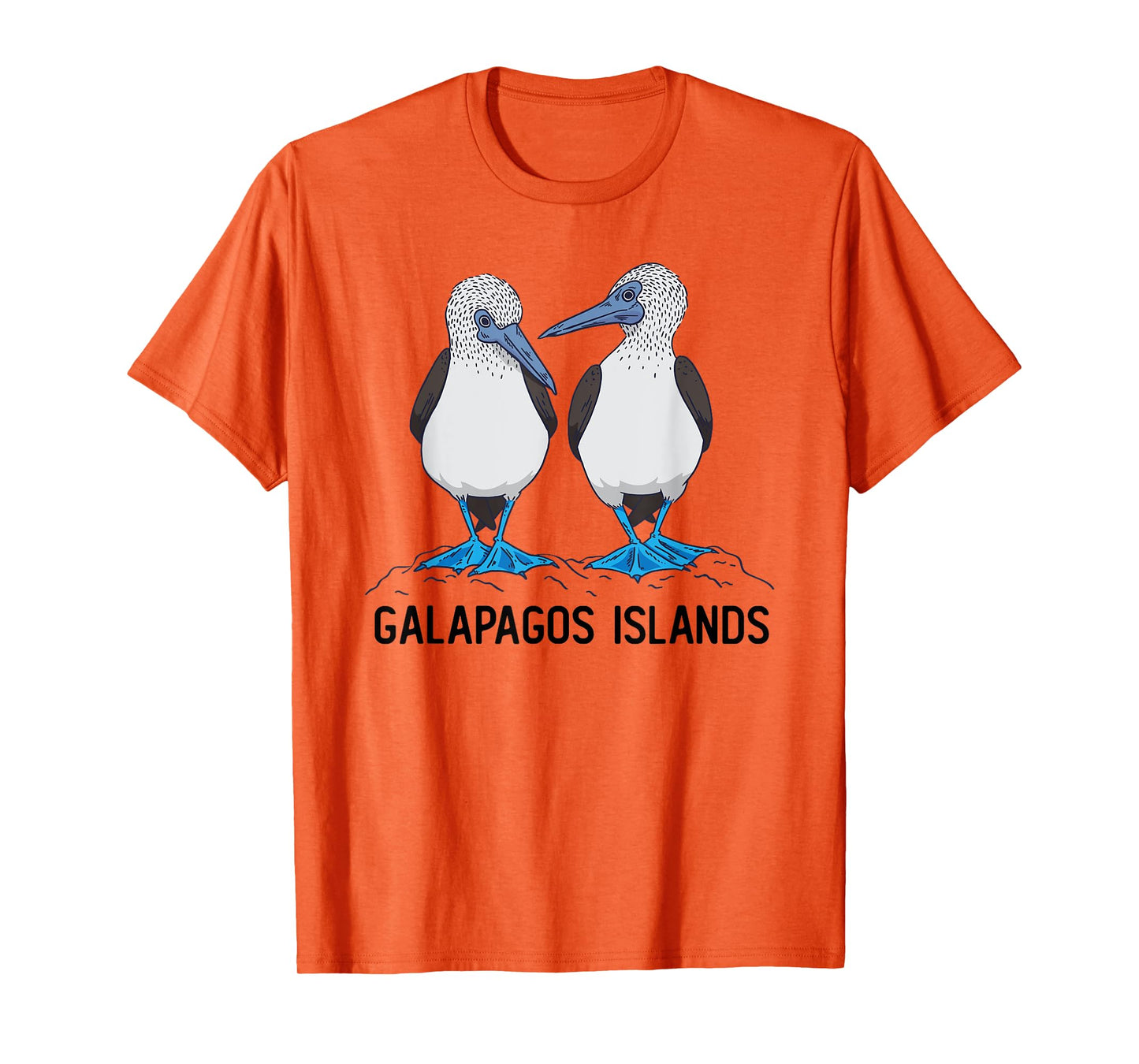 Seabirds Blue-footed Booby Bird Galapagos T-Shirt