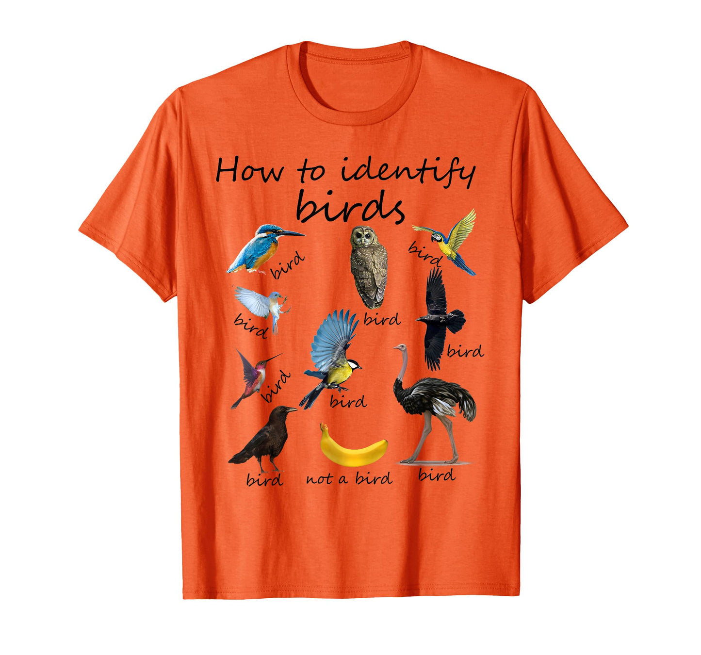 How To Identify Birds Bird Watcher T-Shirt